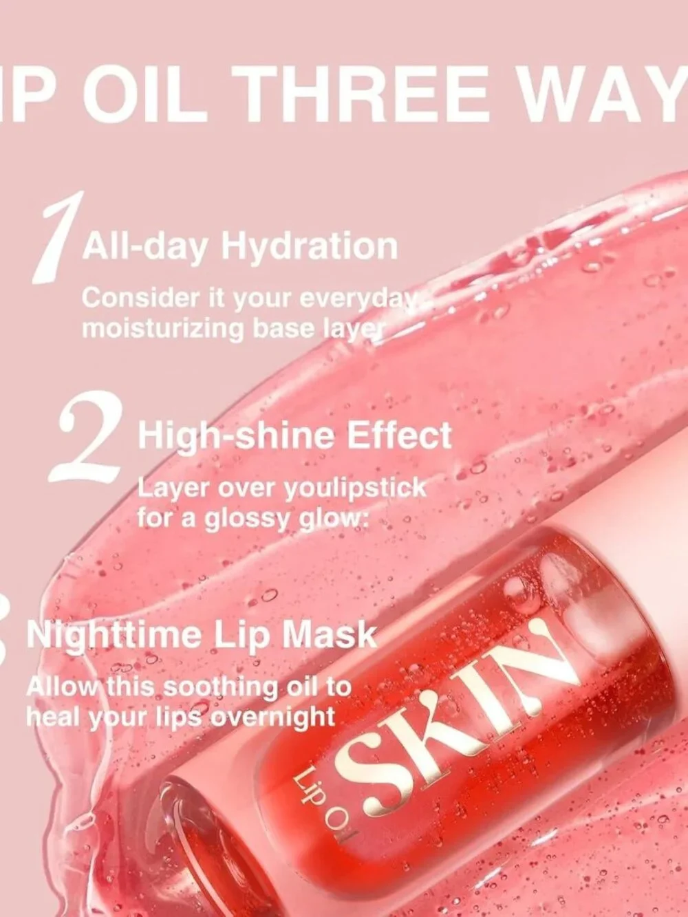 Moisturizing Lip Oil Loco For Coco Clear Plumping Coconut lipgloss New